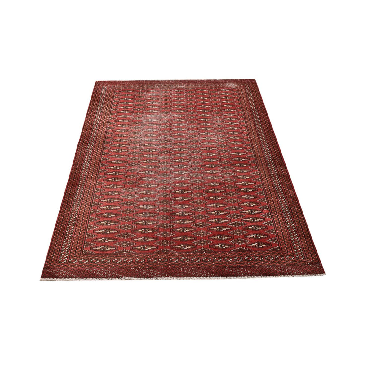 Turkaman tapijt - 190 x 128 cm - rood