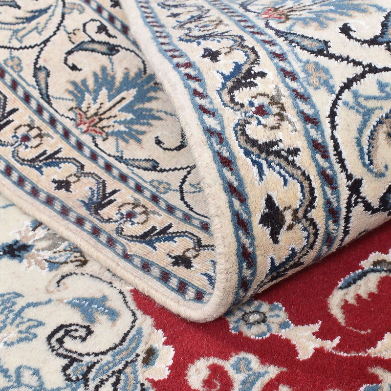 Perzisch tapijt - Nain - 200 x 149 cm - rood