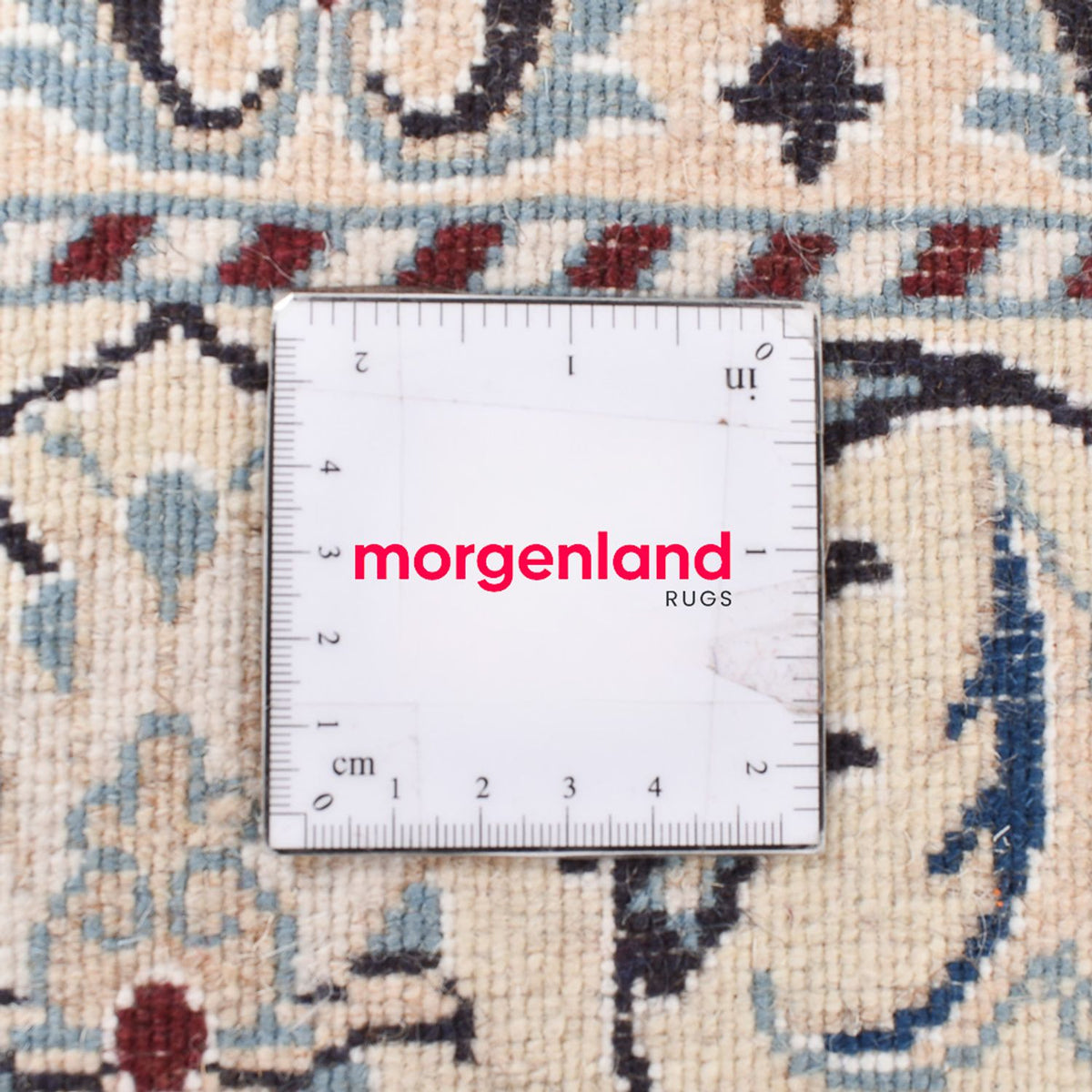 Perzisch tapijt - Nain - 198 x 149 cm - blauw