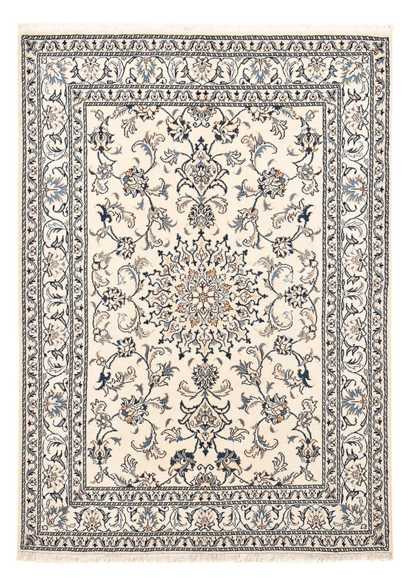 Perzisch tapijt - Nain - 200 x 144 cm - licht beige
