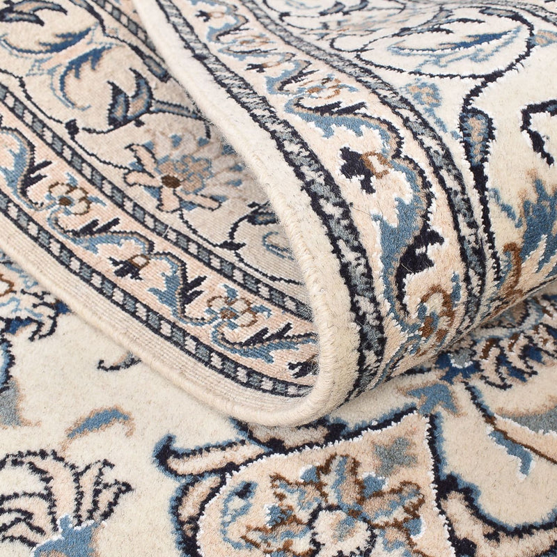 Perzisch tapijt - Nain - 200 x 144 cm - licht beige