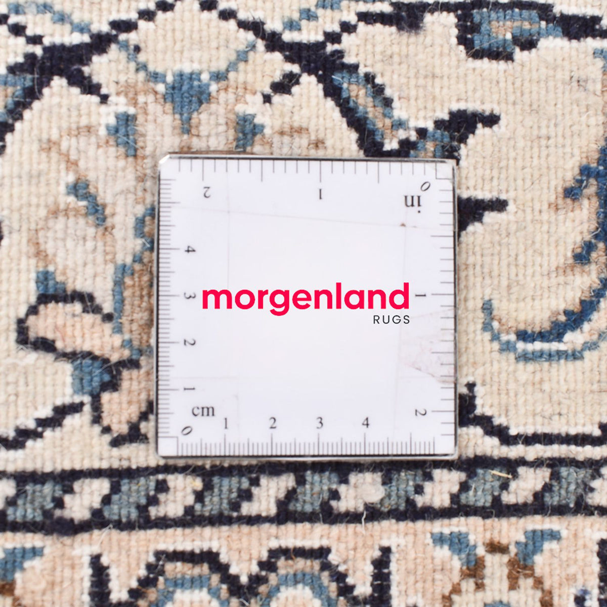 Perzisch tapijt - Nain - 200 x 144 cm - licht beige