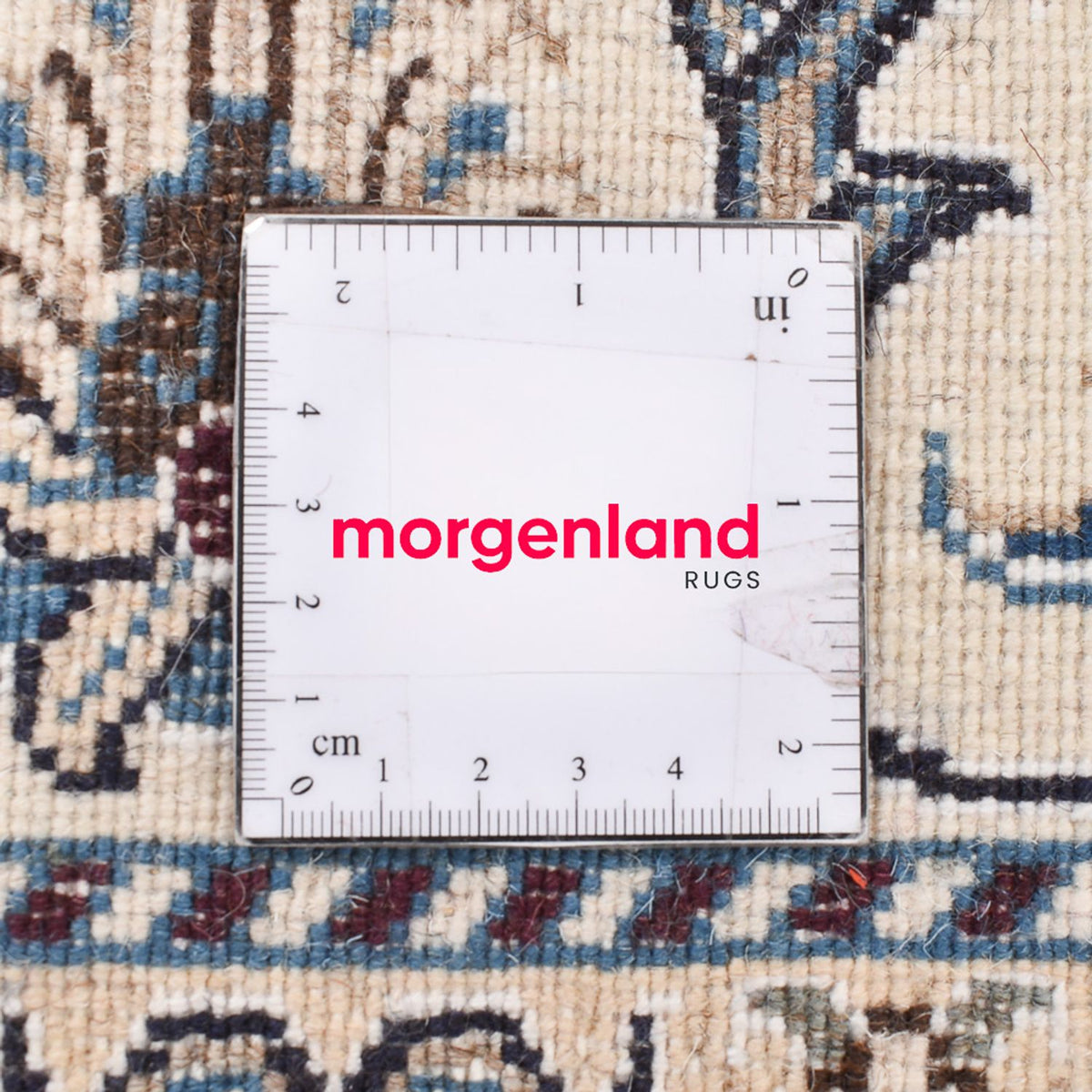 Perzisch tapijt - Nain - 200 x 152 cm - licht beige