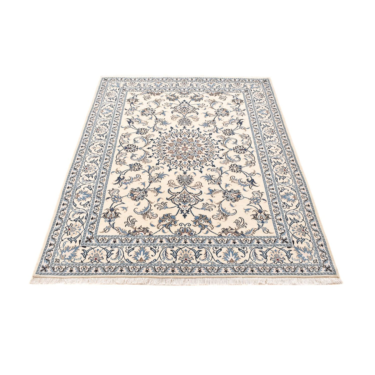 Perzisch tapijt - Nain - 195 x 150 cm - licht beige