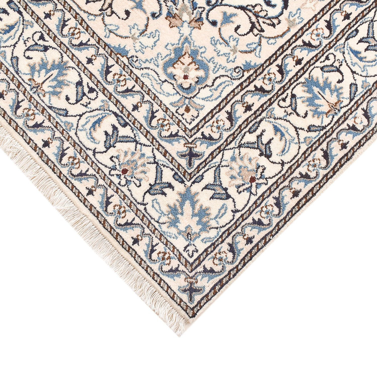 Perzisch tapijt - Nain - 195 x 150 cm - licht beige