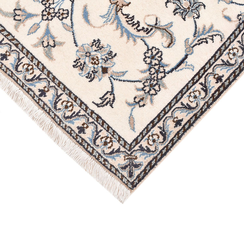 Perzisch tapijt - Nain - 138 x 90 cm - licht beige