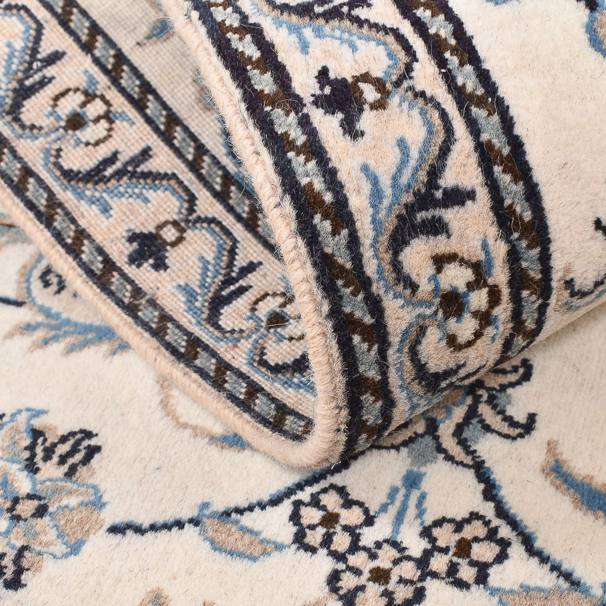 Perzisch tapijt - Nain - 138 x 90 cm - licht beige