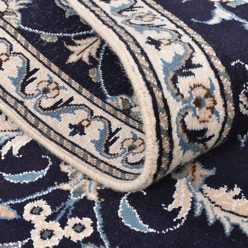 Perzisch tapijt - Nain - 140 x 87 cm - donkerblauw