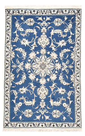 Perzisch tapijt - Nain - 143 x 86 cm - blauw