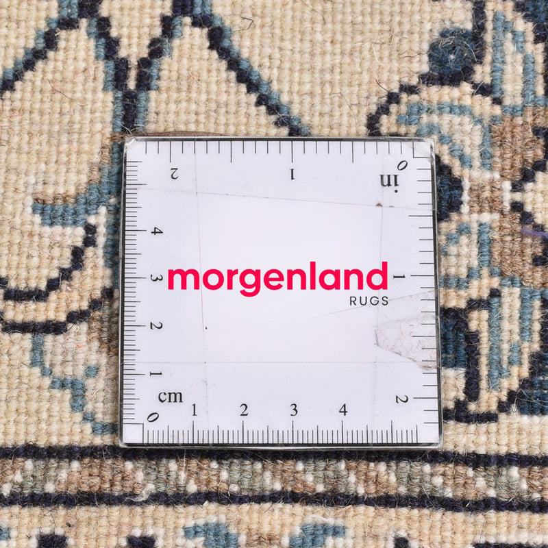 Perzisch tapijt - Nain - 90 x 60 cm - wit  crème