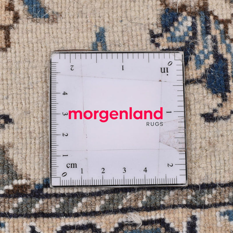 Loper Perzisch tapijt - Nain - 295 x 77 cm - wit  crème