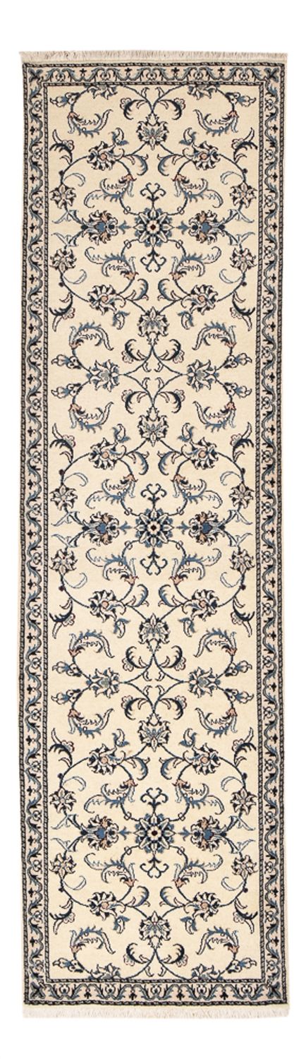 Loper Perzisch tapijt - Nain - 290 x 80 cm - beige