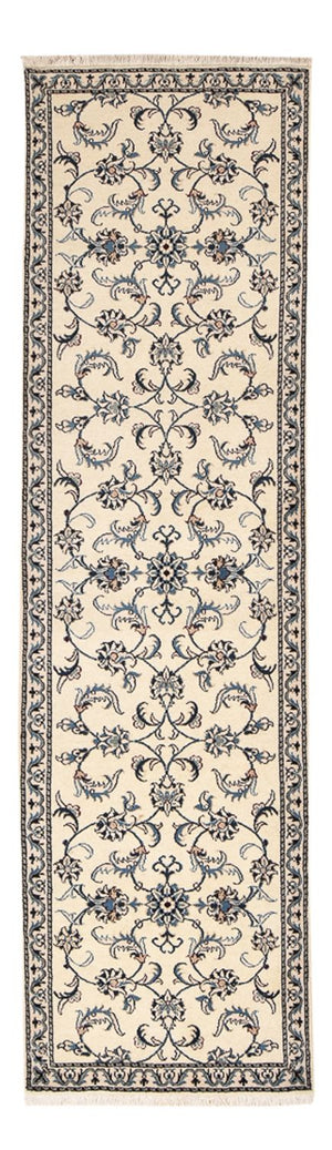Loper Perzisch tapijt - Nain - 290 x 80 cm - beige