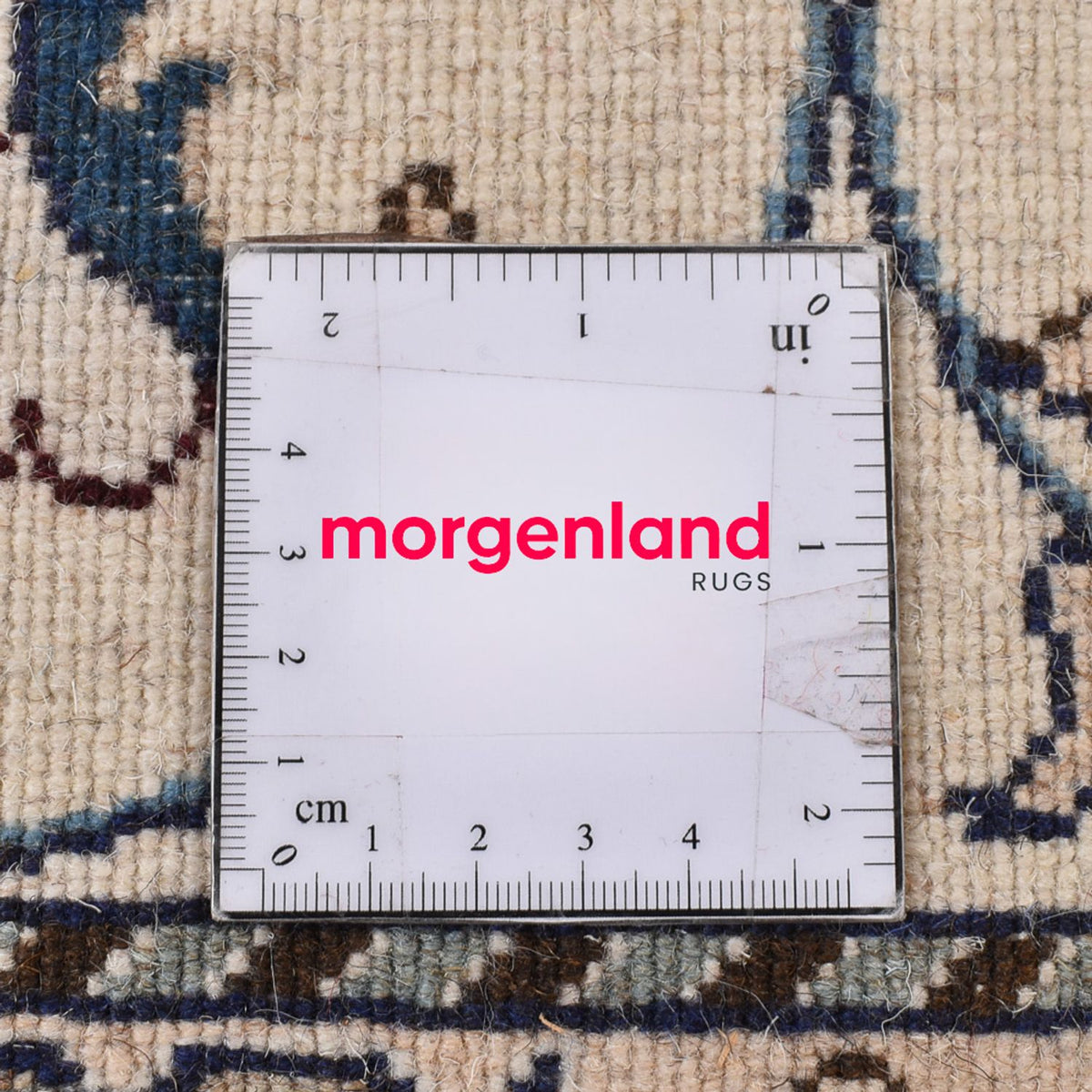 Loper Perzisch tapijt - Nain - 289 x 78 cm - beige