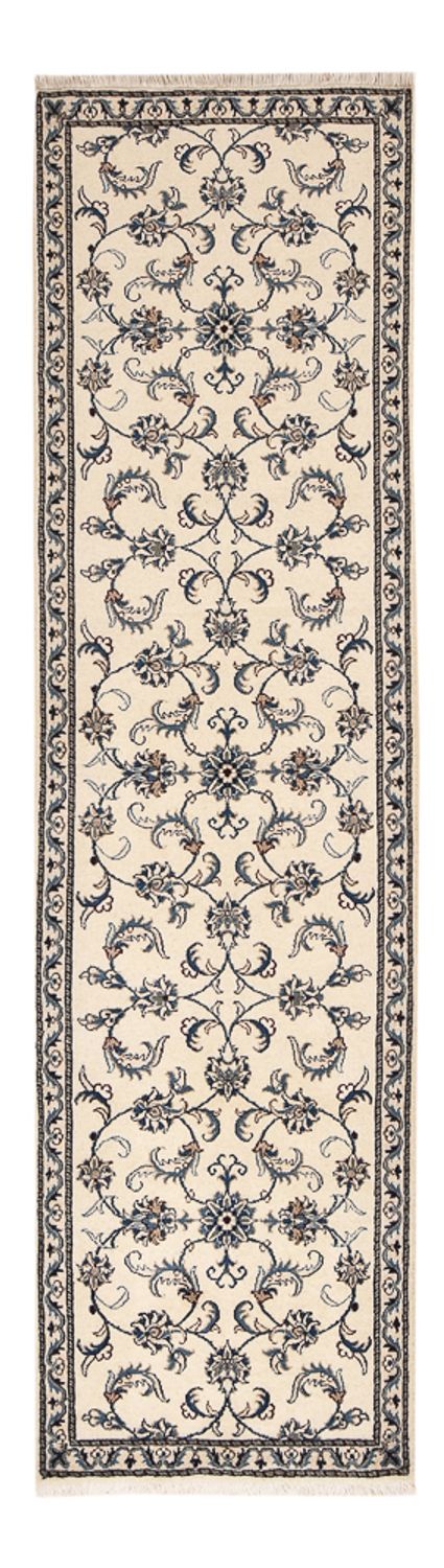 Loper Perzisch tapijt - Nain - 287 x 80 cm - beige