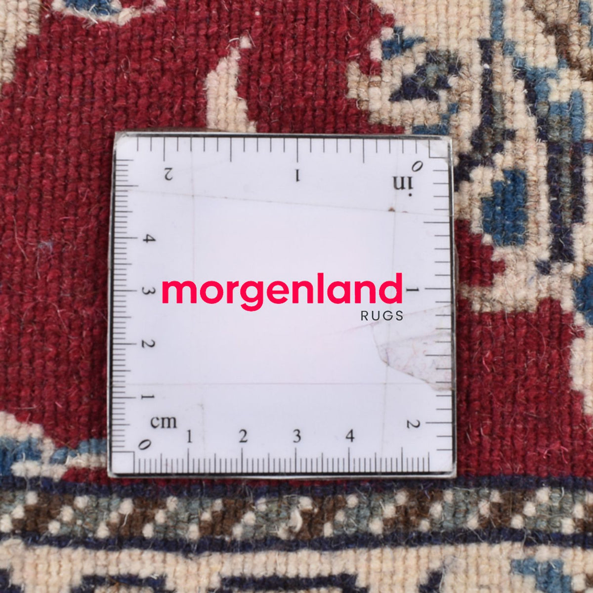 Loper Perzisch tapijt - Nain - 385 x 78 cm - donkerrood