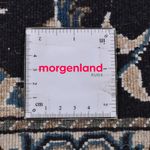 Loper Perzisch tapijt - Nain - 292 x 78 cm - donkerblauw