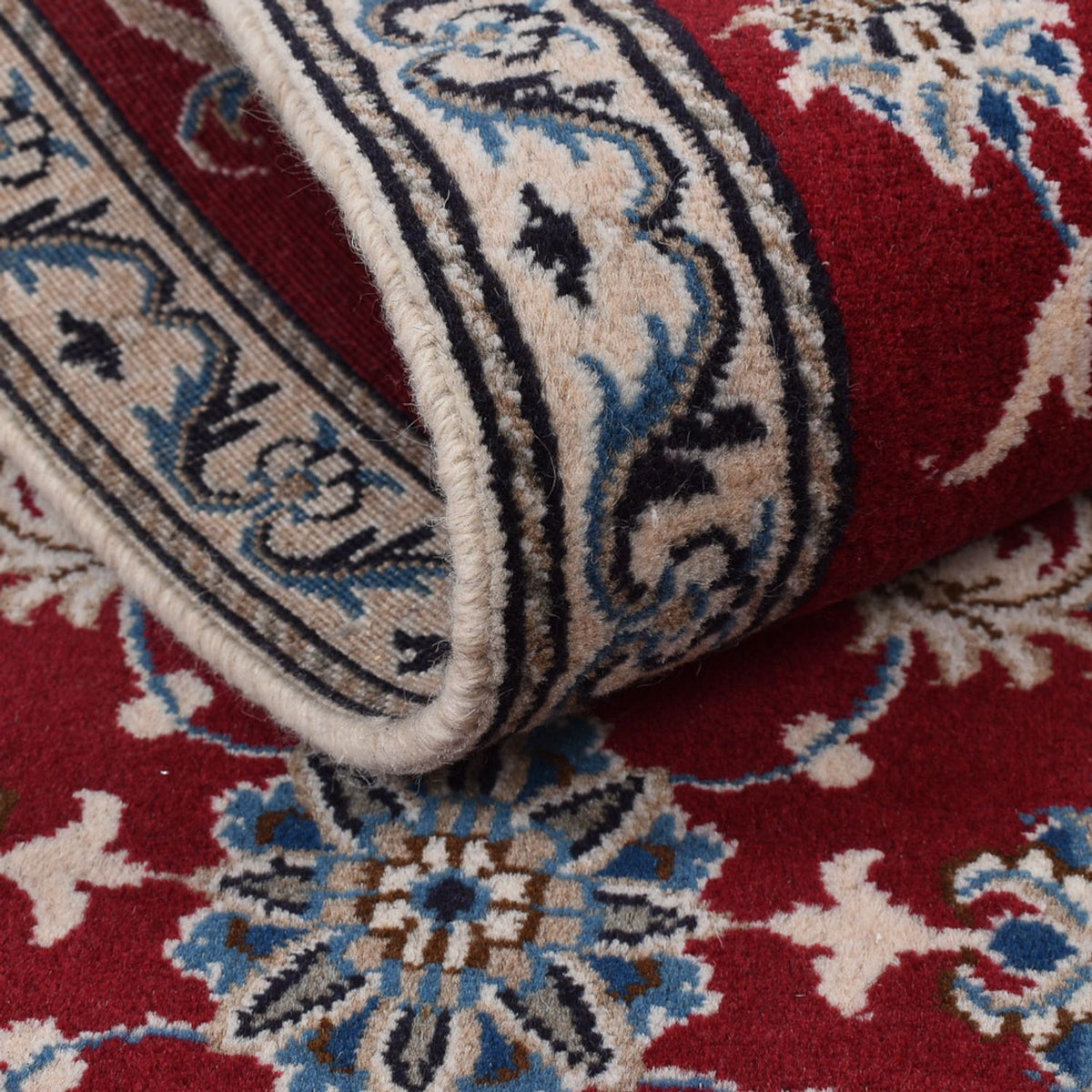 Loper Perzisch tapijt - Nain - 290 x 78 cm - rood