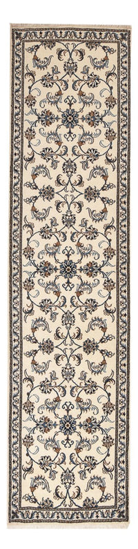 Loper Perzisch tapijt - Nain - 310 x 77 cm - beige