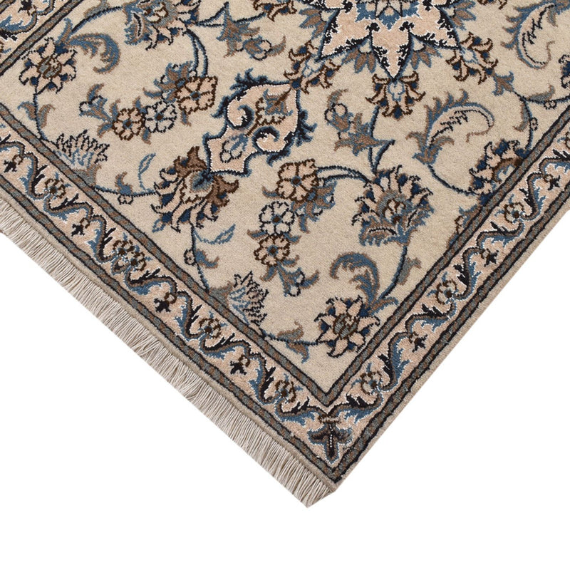 Loper Perzisch tapijt - Nain - 292 x 75 cm - beige