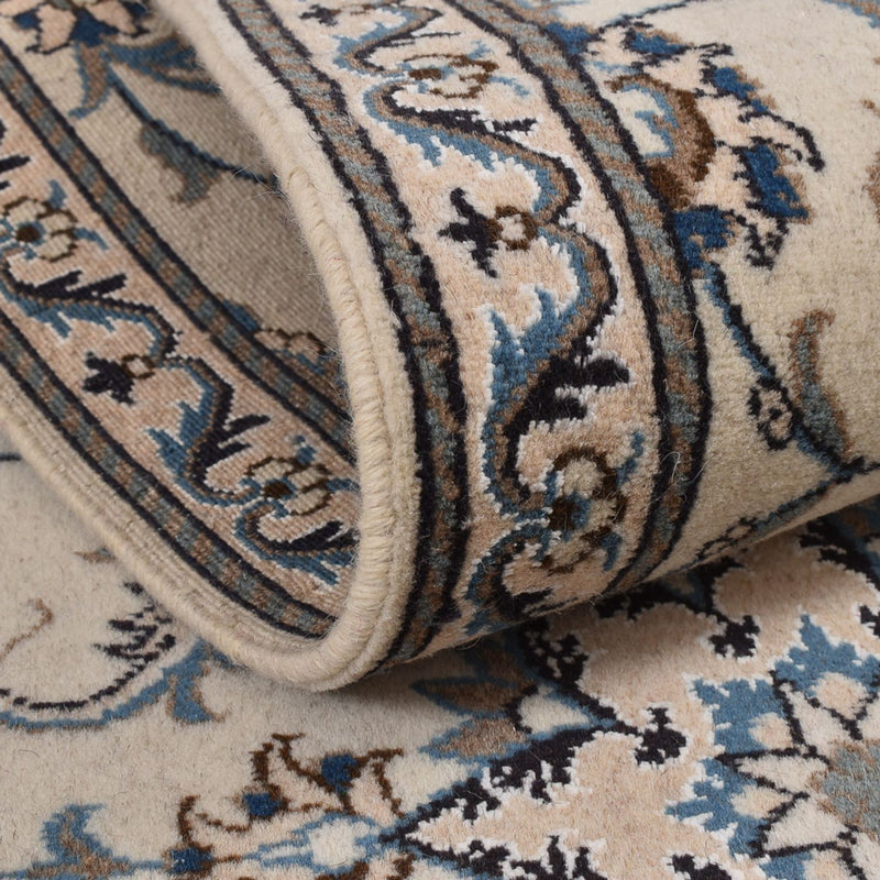 Loper Perzisch tapijt - Nain - 292 x 75 cm - beige