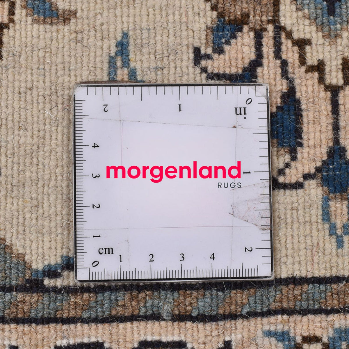 Loper Perzisch tapijt - Nain - 292 x 75 cm - beige