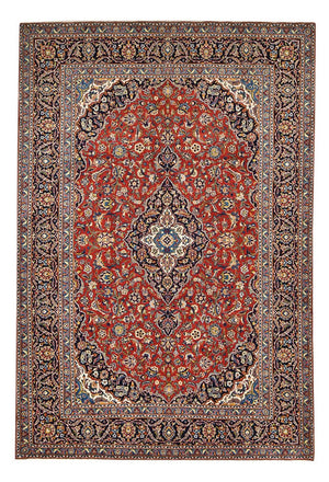 Perzisch tapijt - Keshan - 392 x 264 cm - rood