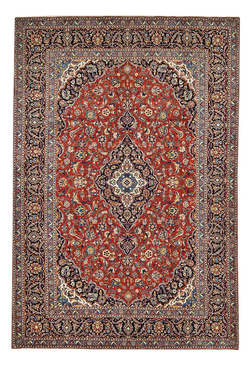 Perzisch tapijt - Keshan - 392 x 264 cm - rood