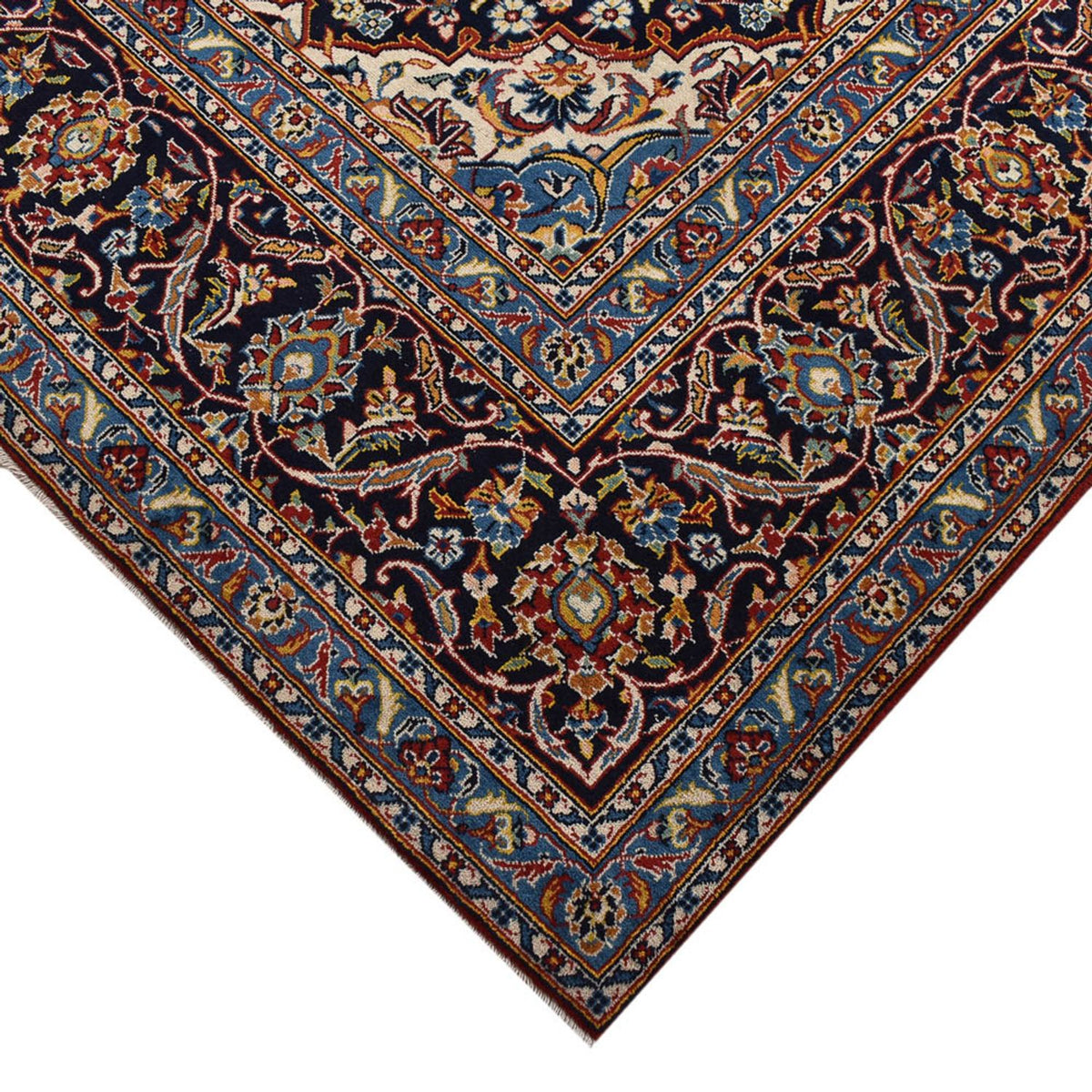 Perzisch tapijt - Keshan - 392 x 264 cm - rood