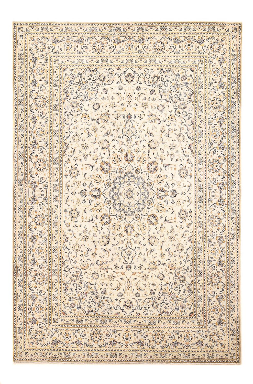 Perzisch tapijt - Keshan - 298 x 202 cm - beige