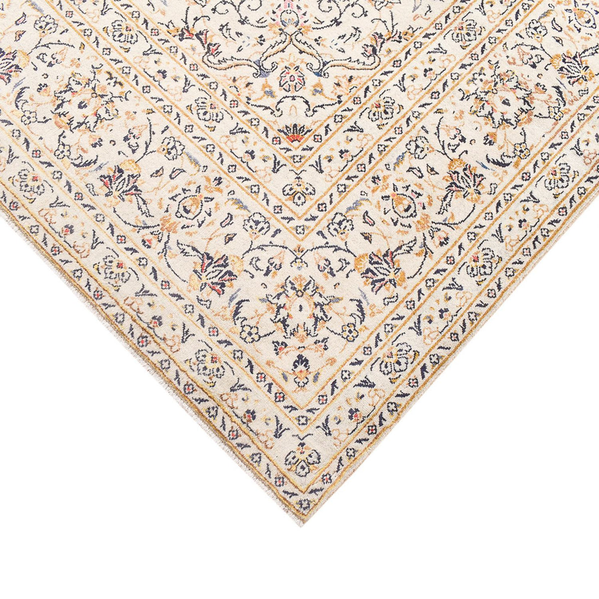 Perzisch tapijt - Keshan - 298 x 202 cm - beige