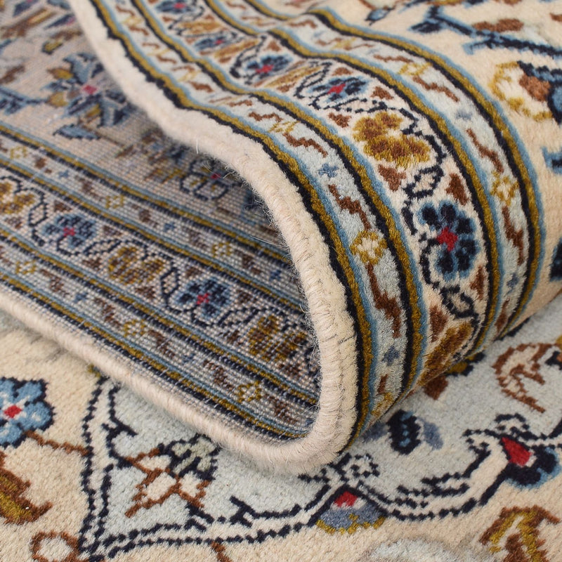 Perzisch tapijt - Keshan - 299 x 203 cm - donker beige