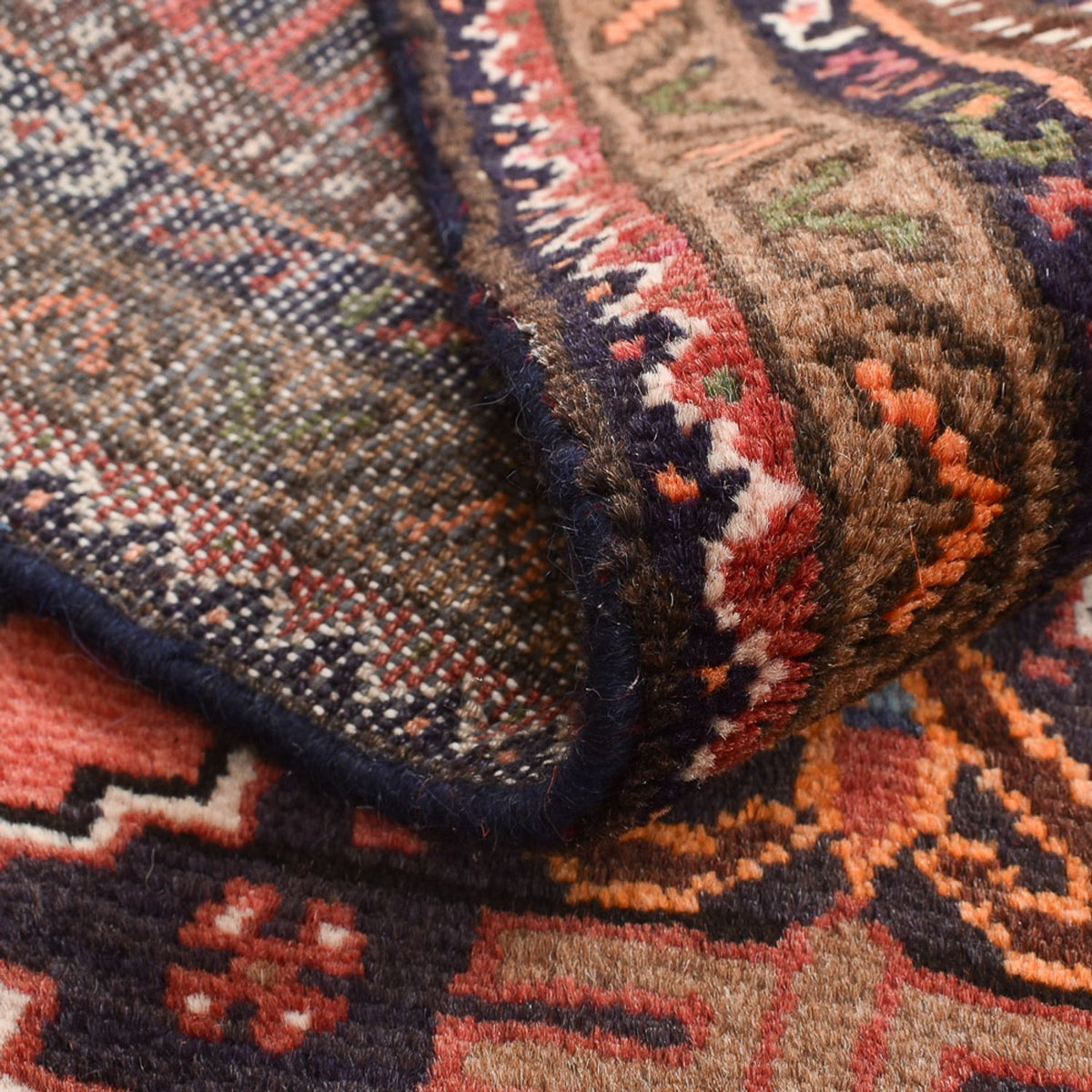 Perzisch Tapijt - Nomadisch - 124 x 72 cm - licht rood