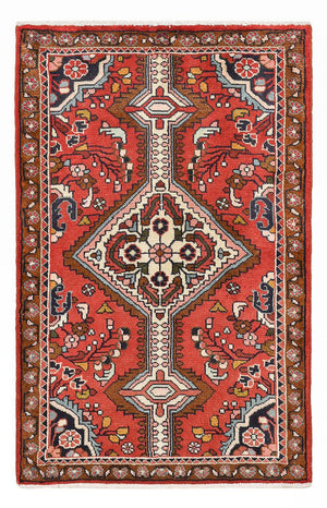 Perzisch Tapijt - Nomadisch - 107 x 76 cm - rood