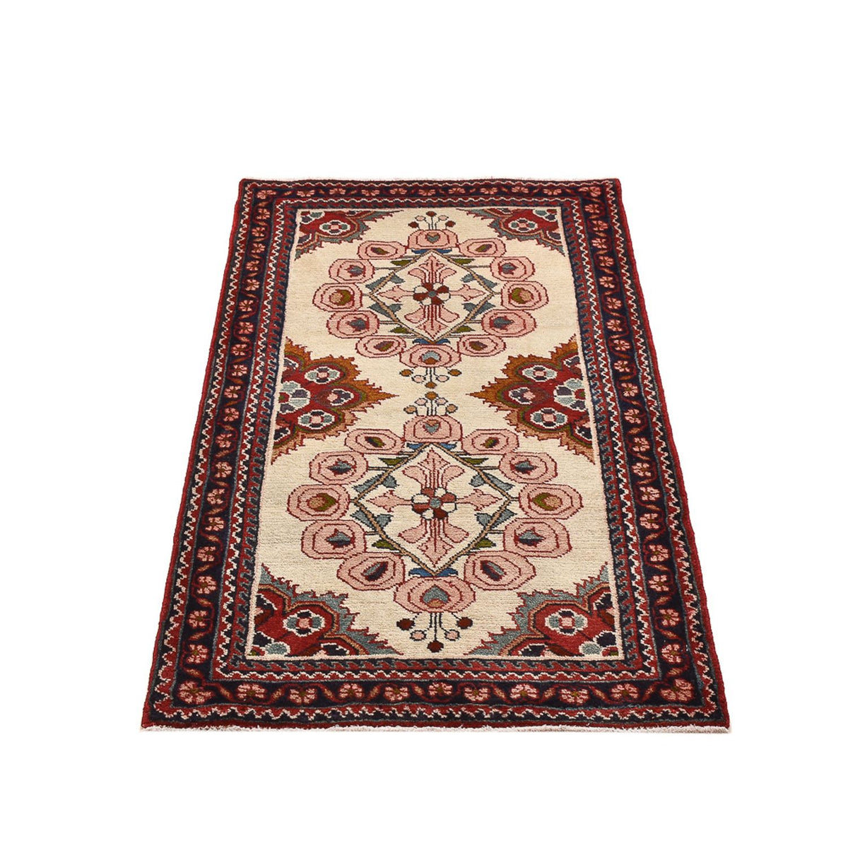 Perzisch Tapijt - Nomadisch - 128 x 68 cm - beige
