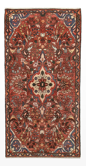 Perzisch Tapijt - Nomadisch - 153 x 75 cm - rood