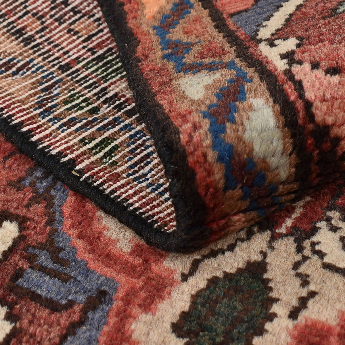 Perzisch Tapijt - Nomadisch - 153 x 75 cm - rood