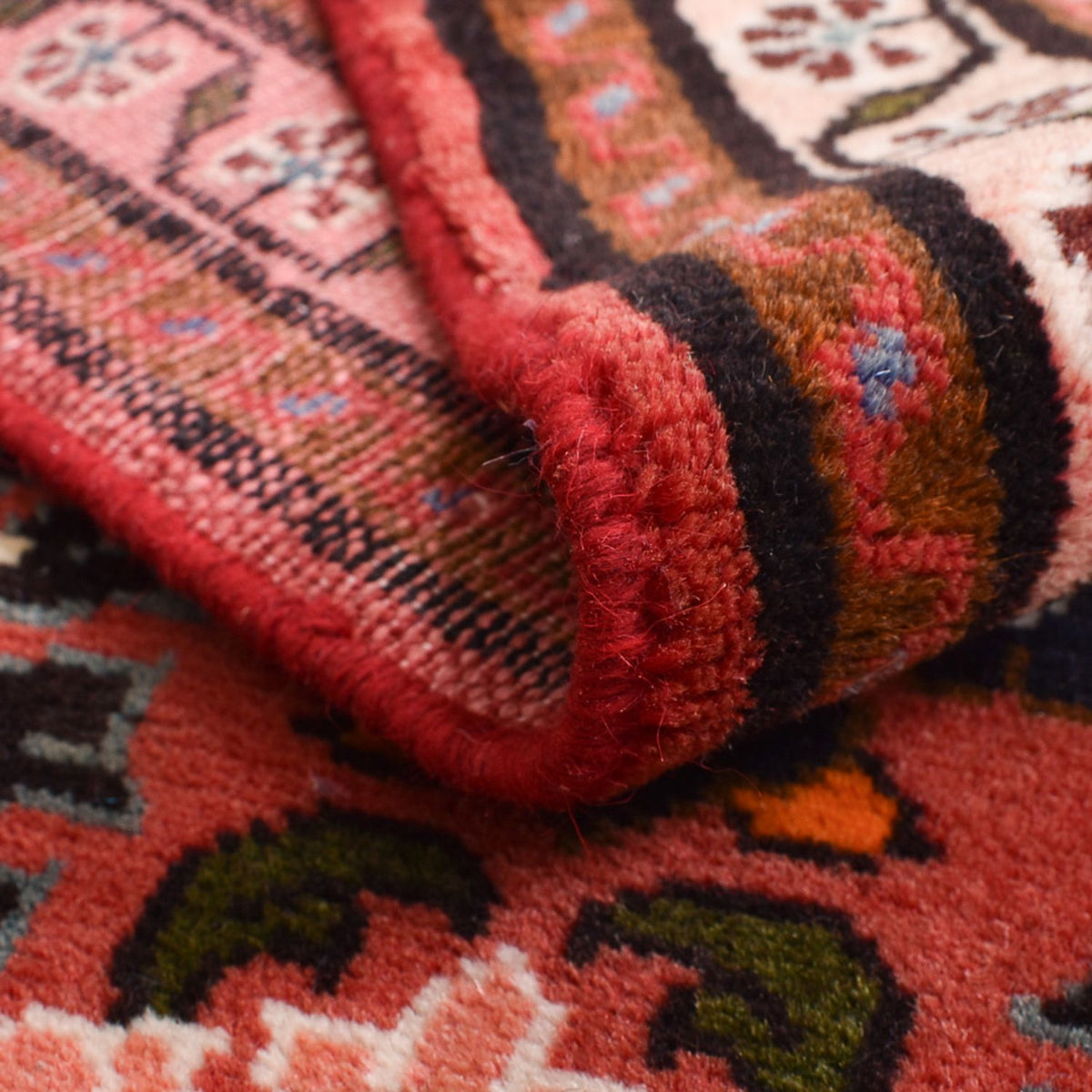 Perzisch Tapijt - Nomadisch - 136 x 76 cm - donkerrood