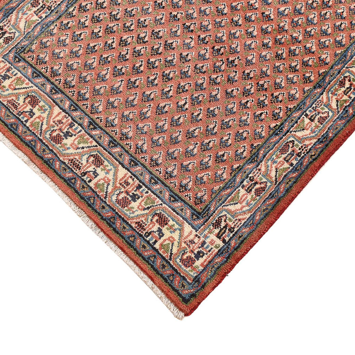 Perzisch tapijt - Mir - 139 x 68 cm - donkerrood