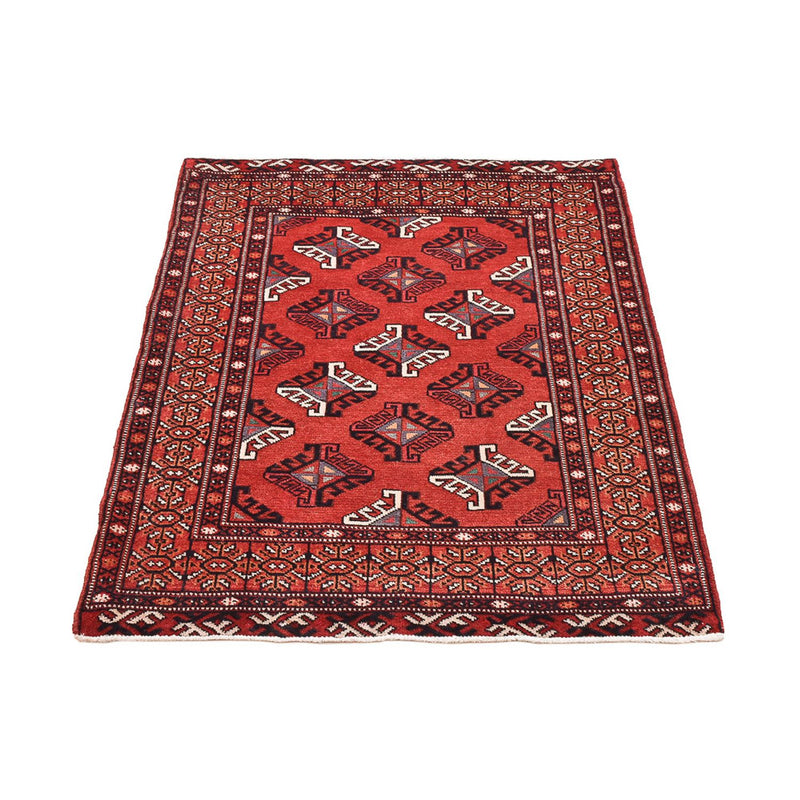 Turkaman tapijt - 115 x 85 cm - rood