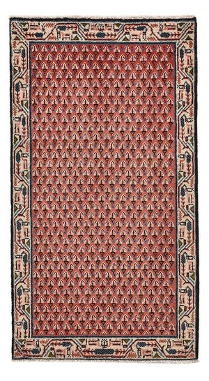 Perzisch tapijt - Mir - 120 x 62 cm - donkerrood