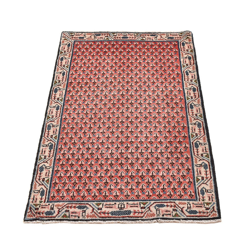 Perzisch tapijt - Mir - 120 x 62 cm - donkerrood