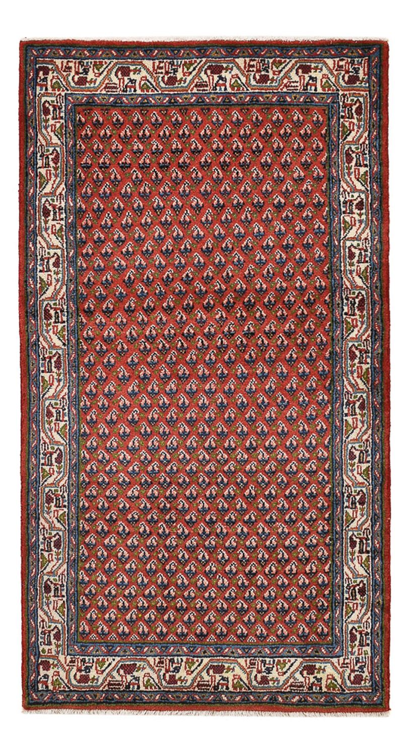 Perzisch tapijt - Mir - 132 x 69 cm - donkerrood