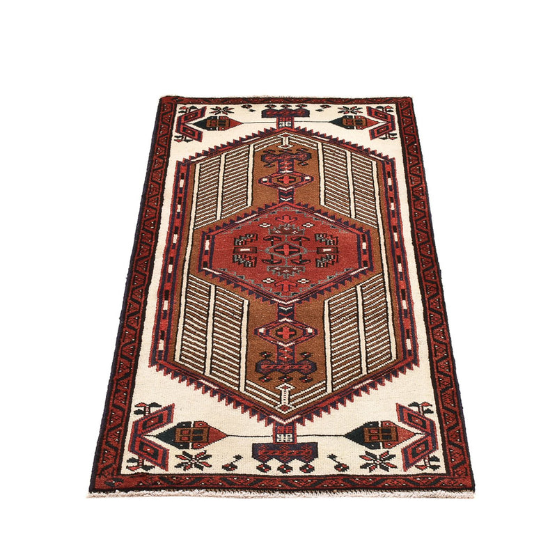 Perzisch tapijt - Tabriz - 140 x 69 cm - veelkleurig