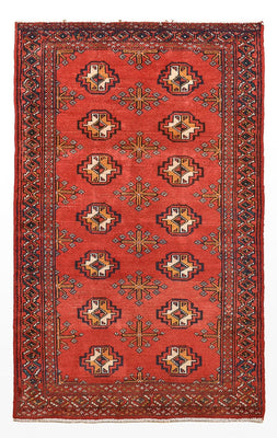 Turkaman tapijt - 116 x 77 cm - rood