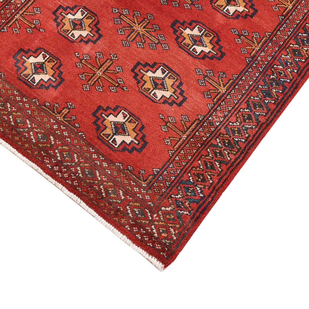 Turkaman tapijt - 116 x 77 cm - rood