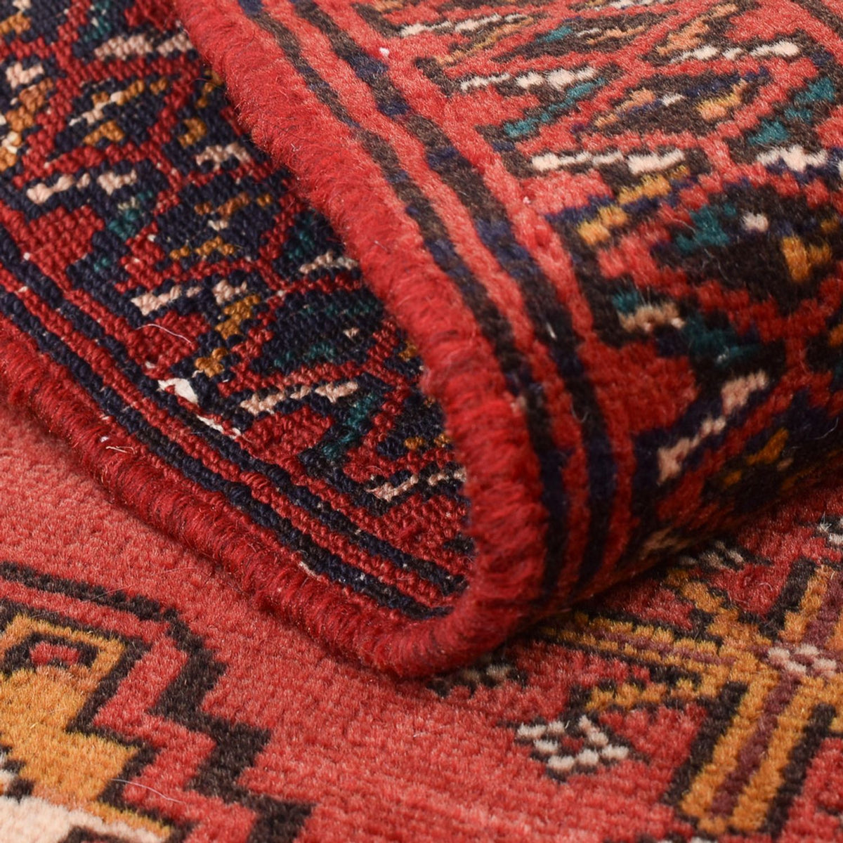 Turkaman tapijt - 116 x 77 cm - rood