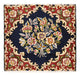 Hamadan Tapijt 50x48cm - Perzisch tapijt