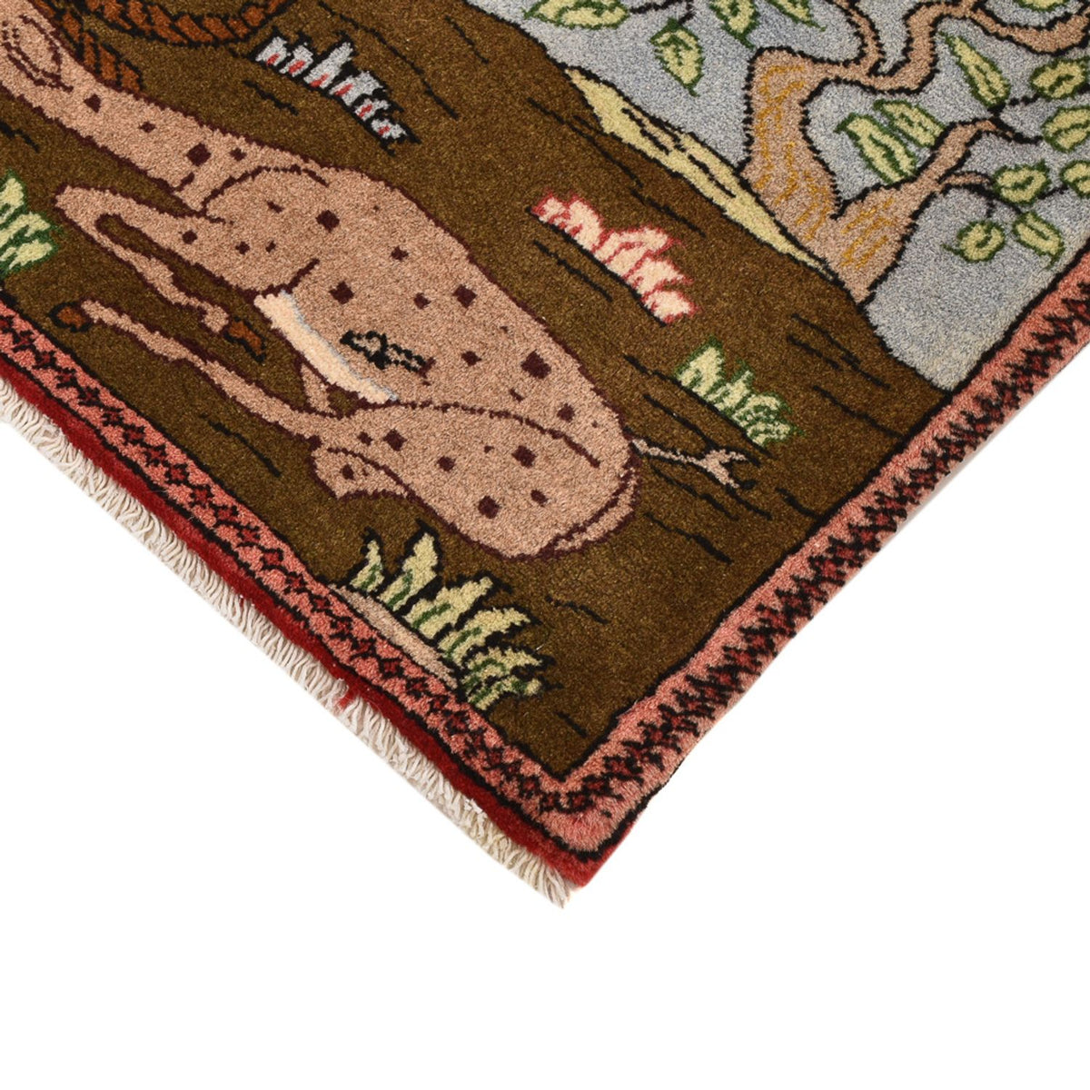 Perzisch Tapijt - Nomadisch - 67 x 45 cm - veelkleurig