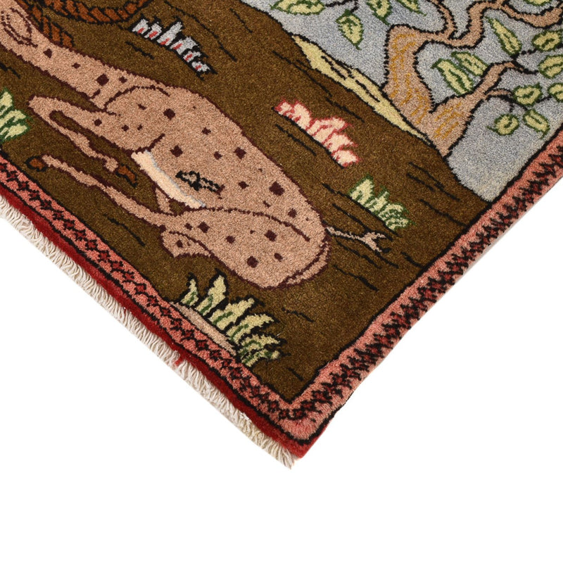 Perzisch Tapijt - Nomadisch - 67 x 45 cm - veelkleurig